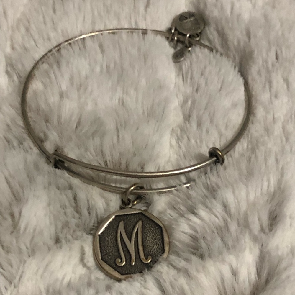 Alex and Ani M Initial Bracelet